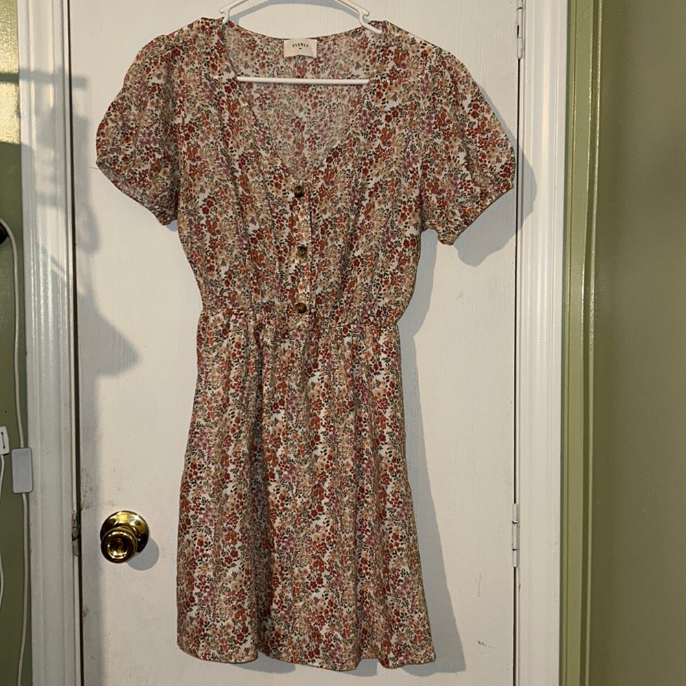 Floral Dress, Fall style